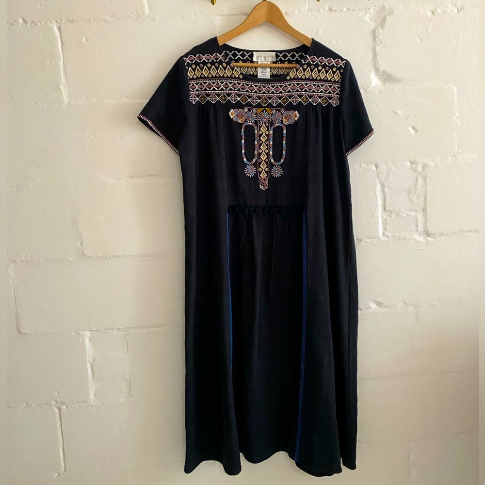 Corey Lynn Calter Anthropologie embroidered dress